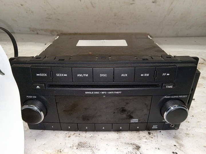 2013-2017 Jeep Patriot Radio Receiver AM FM CD MP3 Assembly OEM Tested