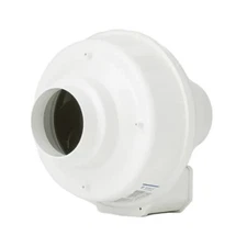 Fantech FR140 6" Plastic Inline Fan 214 CFM