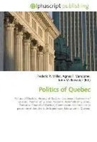 Frederic P. Miller (U. A.) | Politics Of Quebec | Taschenbuch | Englisch (2026)