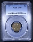 1924-S Lincoln Wheat Cent - 1c PCGS XF45 - Affordable Example!