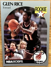 1990-91 Hoops Basketball #168, Glen Rice