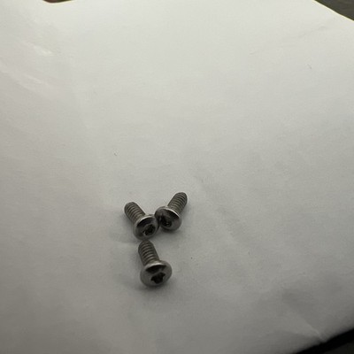 Stainless T6 Torx Screws Spyderco Paramilitary 2 Para 3 Native 5 G10 Pocket Clip