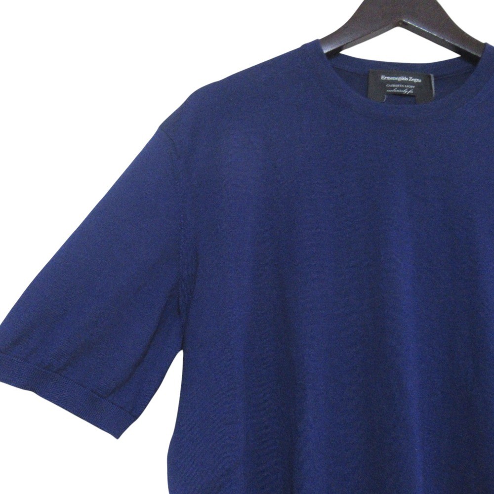 Ermenegildo Zegna CASHSETA LIGHT Cashmere Silk Knit Sweater 50
