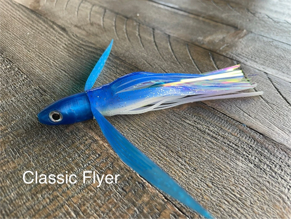 Señuelo para peces voladores Mahi Smacker - 1 oz. Señuelo para Trolling Mahi Atún Marlin Wahoo Foto 4 de 4