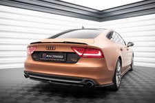 Maxton Design Heckspoiler Lippe passend f&uuml;r Audi A7 C7 schwarz Hochglanz