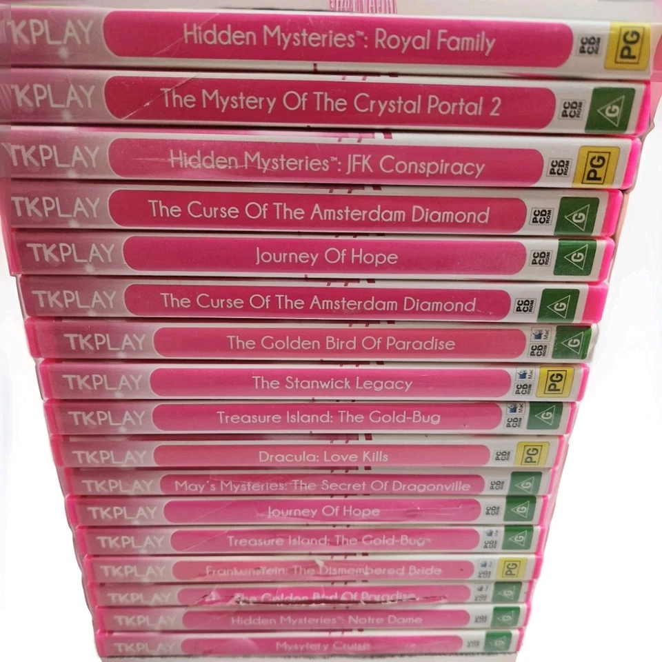 PC Games Bundle TK Play x17 Hidden Object Mystery Puzzle Role Play Adventure - Image 3 of 4
