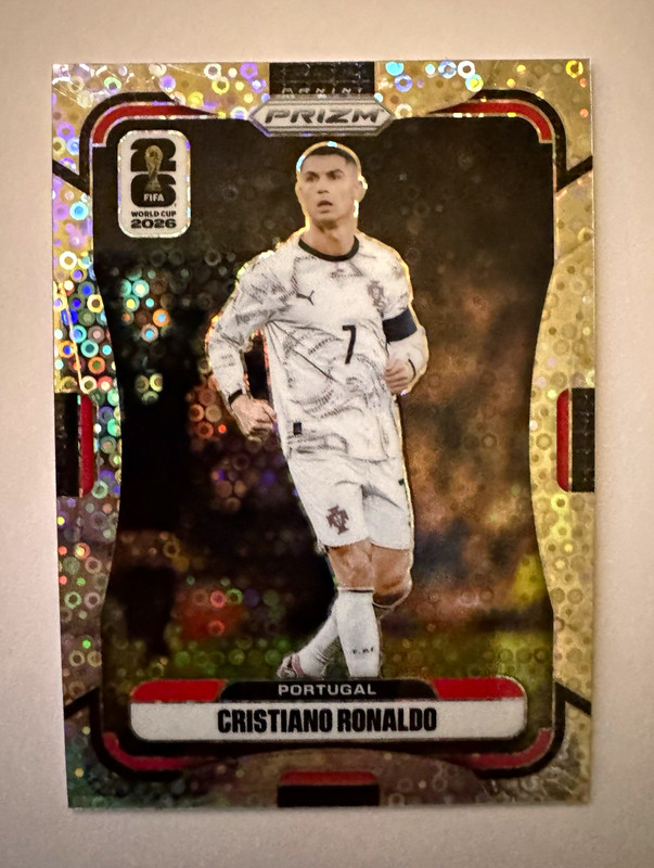 2026 Panini Prizm FIFA World Cup Cristiano Ronaldo Disco Prizm #367 Portugal
