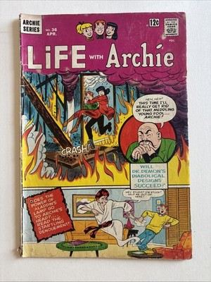 LIFE WITH ARCHIE 36 Silver Age Comic Book Betty Veronica Reggie