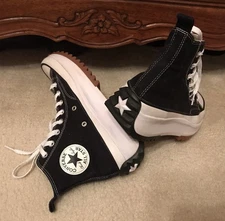 Converse Run Star Hike Platform Tops Sneakers #166800C W8.5/ M 7