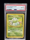 Bulbasaur #44 Base Set 1999 Pokemon Game PSA 8 🍃