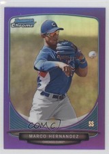 2013 Bowman Chrome Prospects Purple Refractor /199 Marco Hernandez #BCP115 2x4