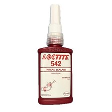 Loctite 542 Liquid Thread Sealant, 50 mL Bottle, Brown