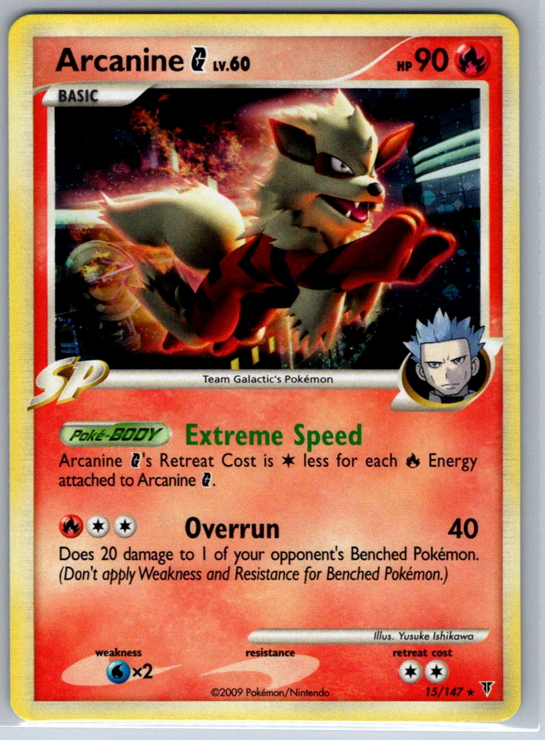 Arcanine G 015/147 Deck Exclusives for sale | eBay