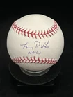 Lenny Dykstra Signed Baseball Mets Phillies Steiner COA Auto NAILS INSCRIPTION