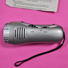 Vintage Suntone ELEC0011 AM/FM Flashlight Radio Emergency Siren Portable