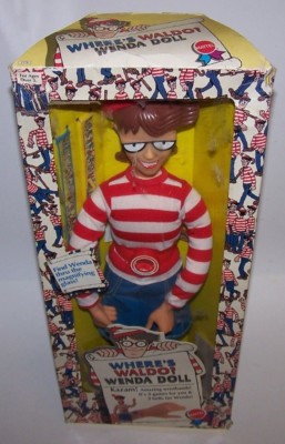 Where's Waldo Wenda Bendable Plush 18