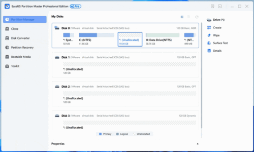 Easyeus Partition Master Lifetime Version für Windows - Bild 2 von 3