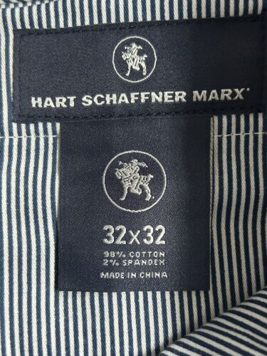 Hart Schaffner Marx NWT Men's Straight Fit Flat Front Pants Sz 32x32 - Picture 3 of 4