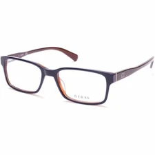 GUESS GU1906 Blue 090 Plastic Unisex Optical Eyeglasses Frame 53-18-145 1906 RX