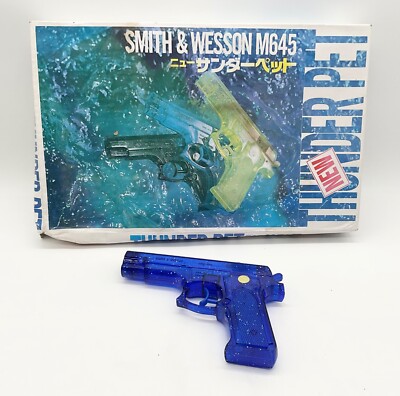 Vintage ,,Wasserpistole Smith & Wesson M645,, Made in Japan 70/80er Jahre ,NEU,