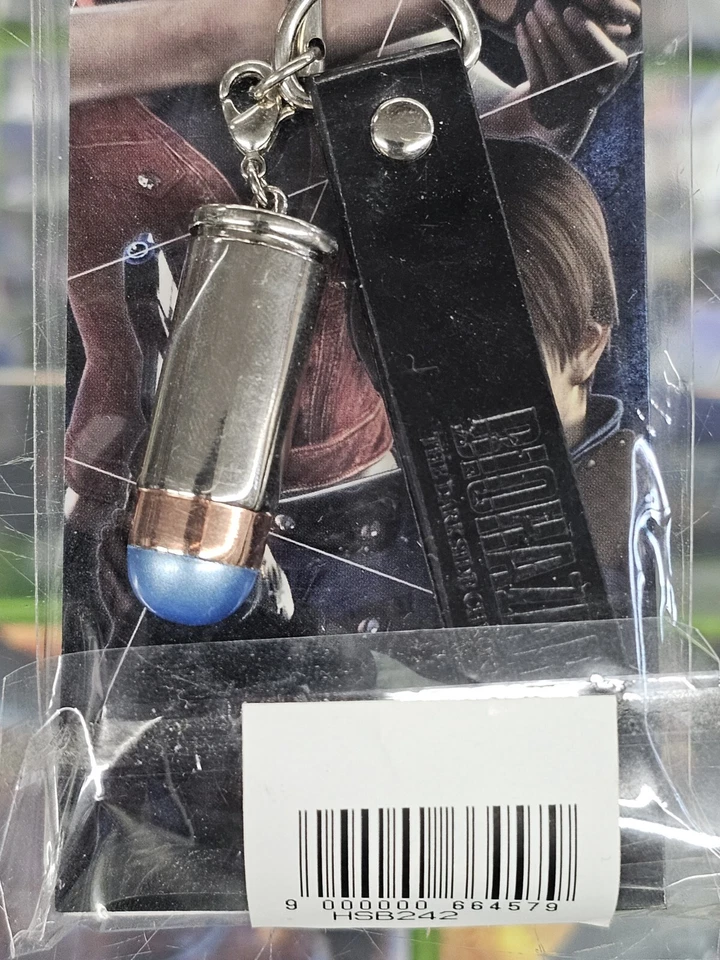 BIOHAZARD The Darkside Chronicles Charm Strap Capcom 2009 RESIDENT EVIL Keychain - Image 2 of 4