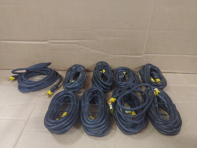 LKG 12 FT. COAX CABLE - GOLD PLATED F-TYPE MALE CONNECTORS 75 OHM *BULK PK OF 9*