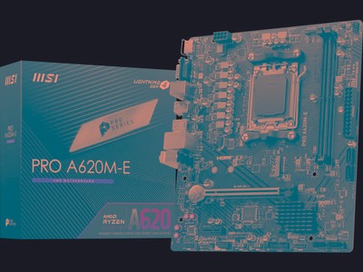 MSI Pro PRO A620M-E Gaming Desktop Motherboard - AMD A620 Chipset - Socket AM5 -