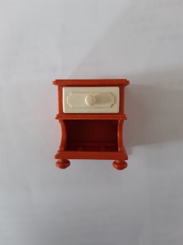 Accessoires Playmobil Époque 1900 - Rangée De Livres Rouges Dorés (réf. 3950, 4455, Etc.) - Occasion