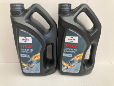8,86 /l Fuchs Titan Supersyn Longlife 5W-40 2 x 4 L  MB226.5  229.5 RN 0700 0710