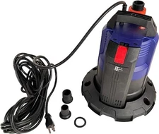 Submersible Water Pump, Pool Cover Water Drain Pump w/ Manual On/Off or Auto