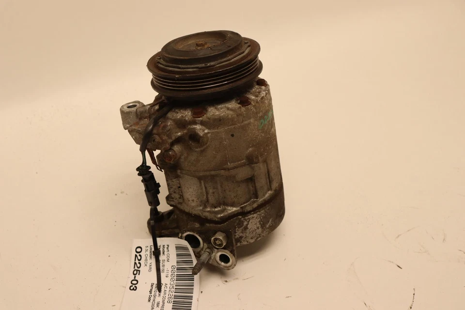 2015-2020 CHEVY/GMC SUBURBAN 5.3L A/C AC AIR CONDITIONING COMPRESSOR OEM - Image 2 of 4