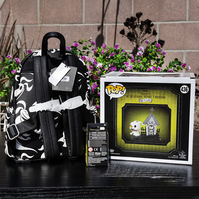 Loungefly Disney The Nightmare Before Christmas Zero Allover  display picture 1