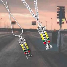 MEN'S WOMEN'S DRAG RACING TREE NECKLACE