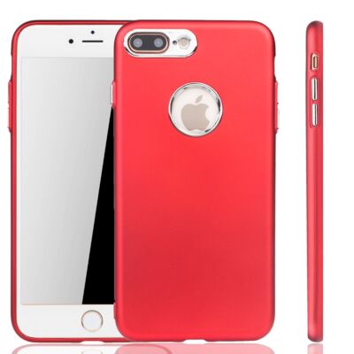 Apple iPhone 7 Plus Hülle Case Handy Cover Schutz Tasche Schutzhülle Bumper Rot