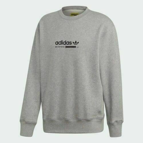 Adidas Men originals Kaval Crew Sweat LS shirts DM2023 Size L