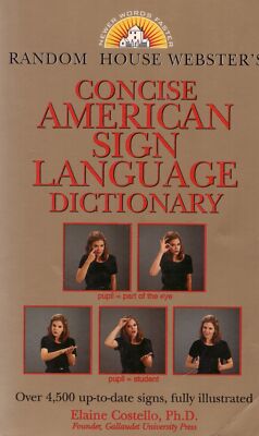 Concise American Sign Language Dictionary - Elaine Costello - Buch >>> Rabatt