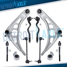 Front Lower Control Arms w/Bushings Tierods Sway Bars for BMW 323Ci 325i Z4