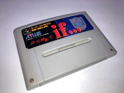 Shin Megami Tensei if... Nintendo Super famicom SFC ATLUS In Stock Japan import
