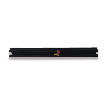 Replacement Front Tray Cover Black Bezel for PlayStation 2 (Fat Version)