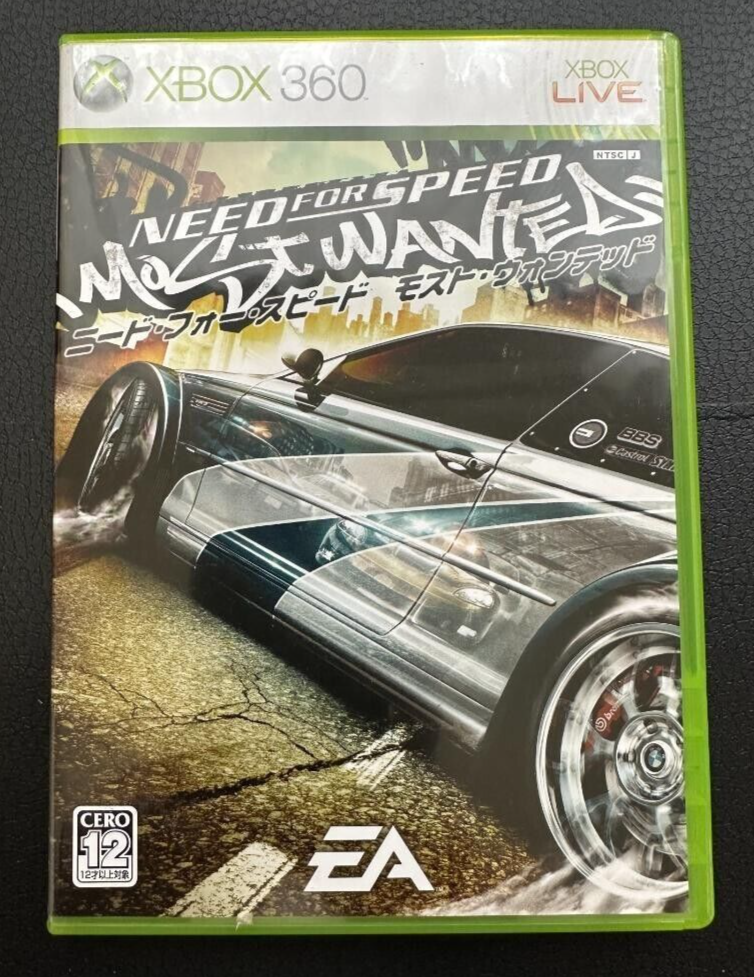 Used Electronic Arts Need for Speed Most Wanted Microsoft XBox 360 Retro  Japan
