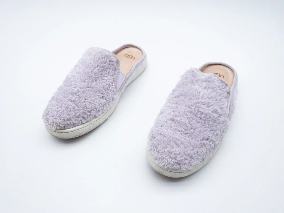 UGG Pantoffel Hausschuh Slip-On Femme Lila Gr 38,5 EU 21213-5 - Photo 1/3