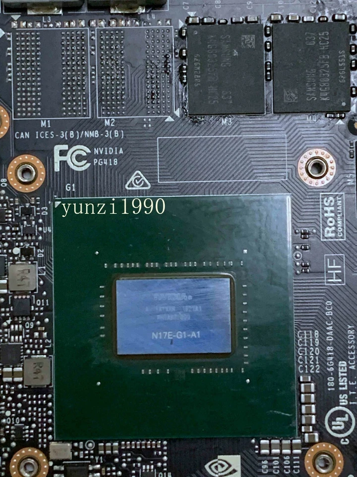 NEW Nvidia GeForce GTX 1060 6GB DDR5 MXM 3.0 Type B for Alienware Clevo MSI DELL - Image 2 of 3