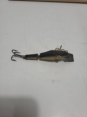 Crankbait L&S MirrOlure vintage : leurre articulé pour bar Crankbait L&S MirrOlure vintage : leurre articulé pour bar