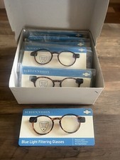 12 ICU Screen Vision Blue Light Filtering Glasses - 1 Case / 12 Pairs of Glasses