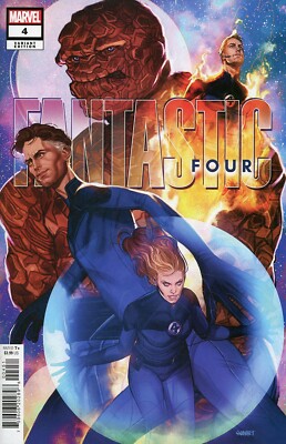 Fantastic Four Vol 7 #4  Incentive Joshua Sway Swaby Variant Cover