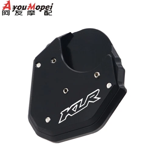 CNC Kickstand Side Stand Enlarge Enlarge Pad For Kawasaki KLR 650 2008-2023 - Picture 7 of 11