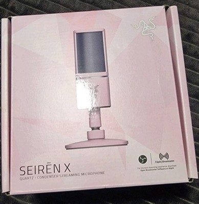 Razer Seiren X Quartz Condenser Streaming Microphone