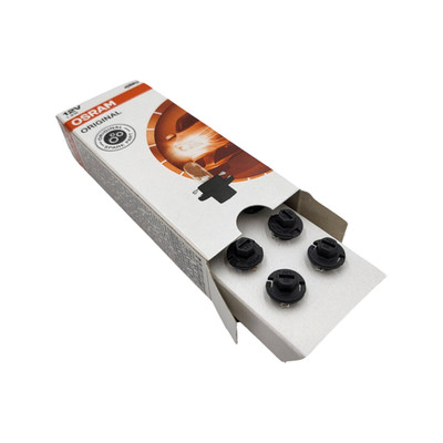 10x OSRAM 2351MFX6 1,2W Glühlampe 12V BX8 4D Lampe Instrumentenbeleuchtung