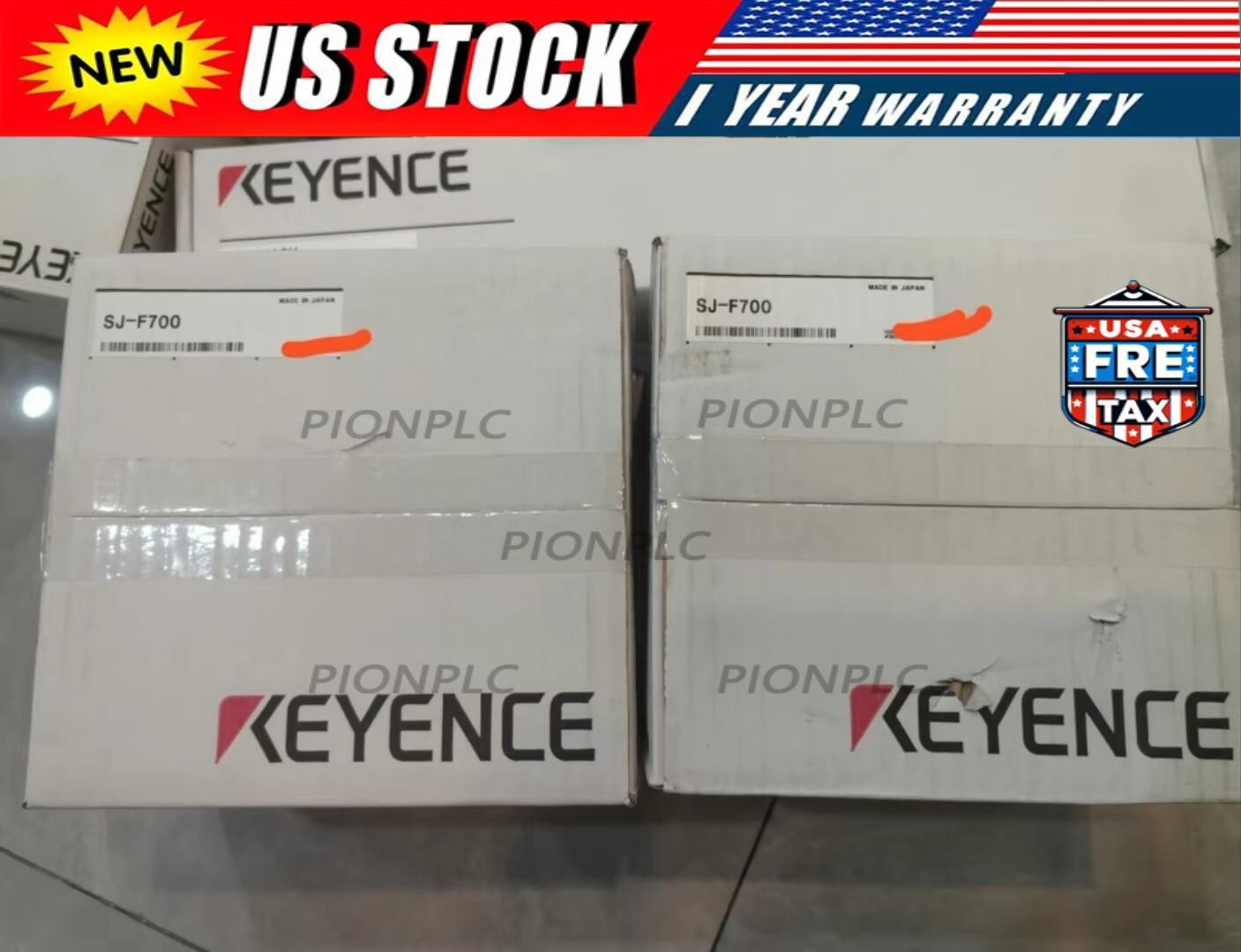 ONE NEW Keyence SJ-F700 Xeliminator Static Eliminator Fan