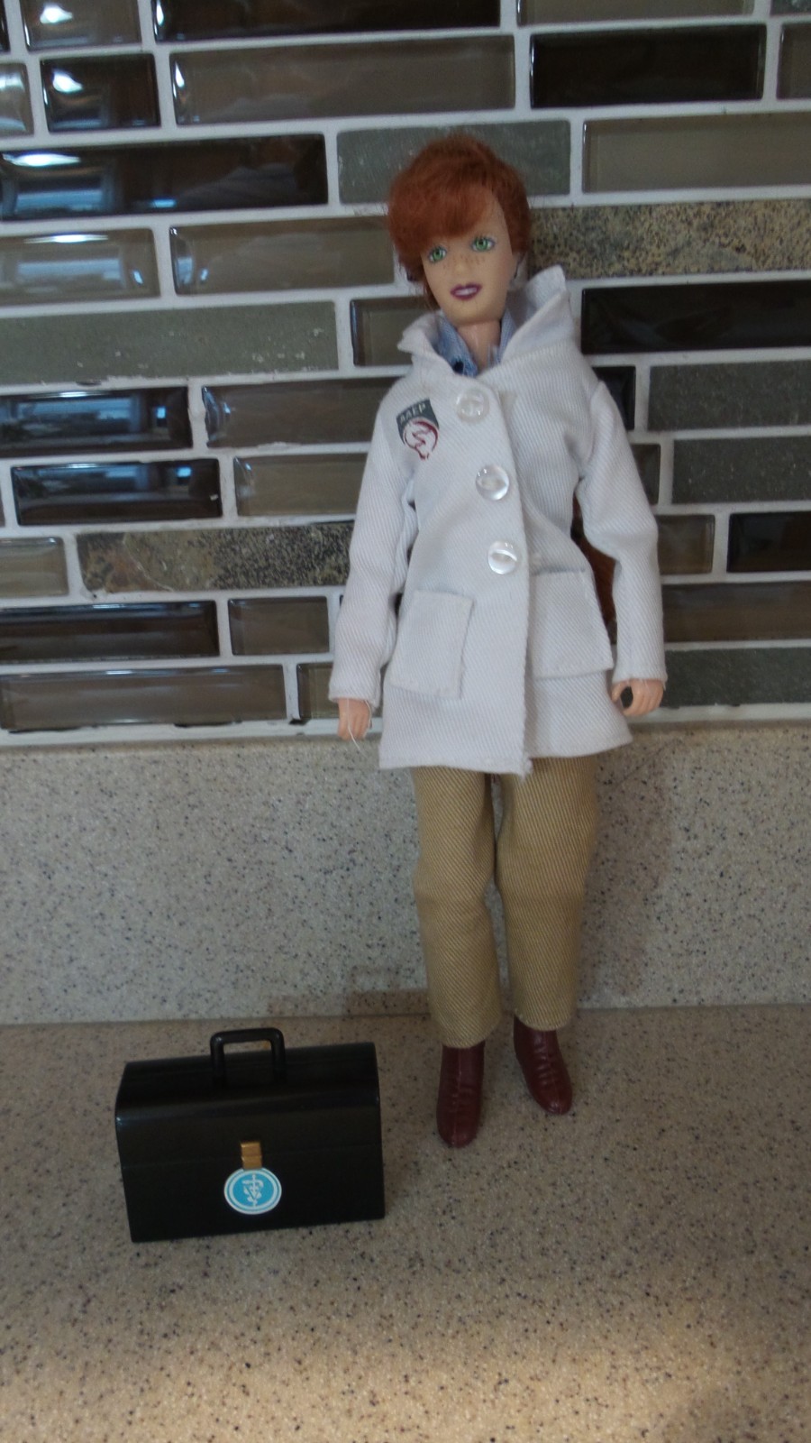Breyer Traditional Vet Doll Older Version w/ Medical Bag